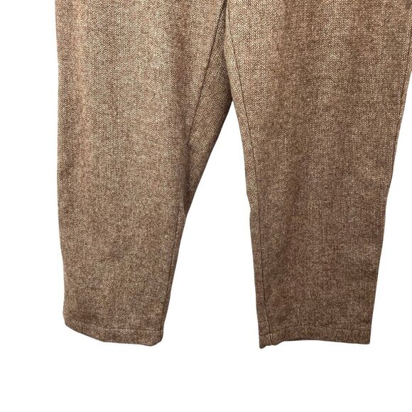 Amente Wool blend baby herringbone ankle pants Size XS/S coco brown - Picture 9 of 10